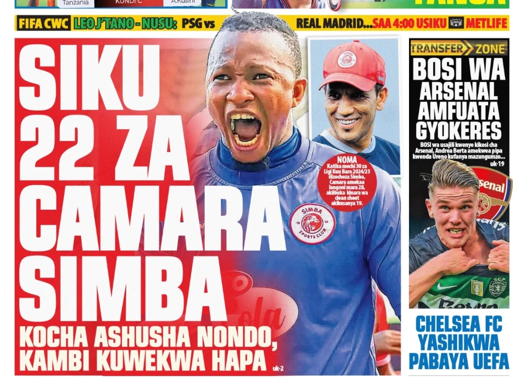 MAGAZETI ya Leo Jumatano 09 July 2025