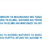 MFUMO wa Maombi ya Kujiunga VETA (VETMIS)