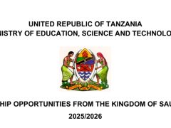 NAFASI 127 Za Ufadhili wa Masomo Saudi Arabia 2025/2026