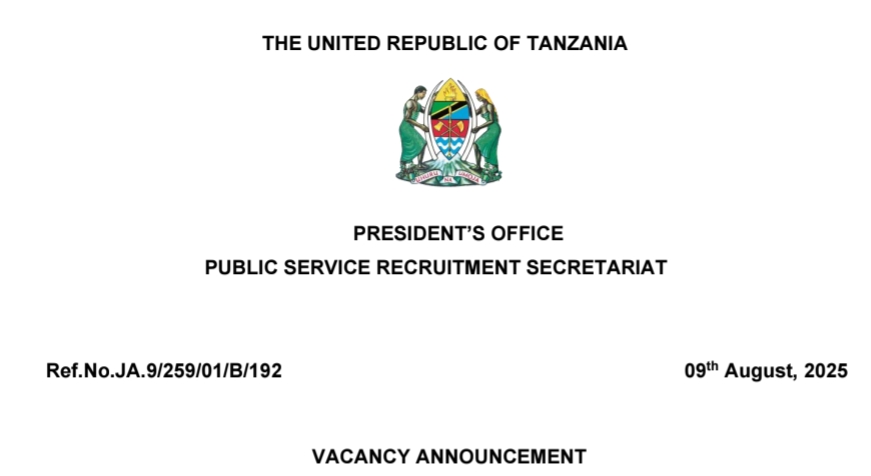 NAFASI 195 Za Kazi TPC, TASAC, TEMESA, NIDA, OTR, TAEC, TARI na TALIRI