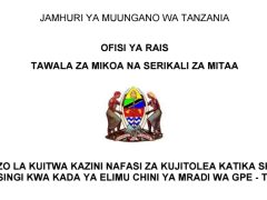 WALIMU Walioitwa Kazini Nafasi za Kujitolea Shule Za Msingi Chini ya Mradi wa IGPE – TSP