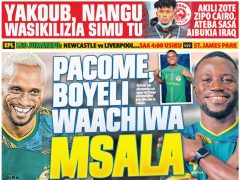 MAGAZETI ya Leo Jumatatu 25 August 2025