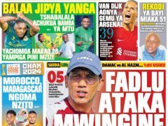 MAGAZETI ya Leo Alhamisi 28 August 2025