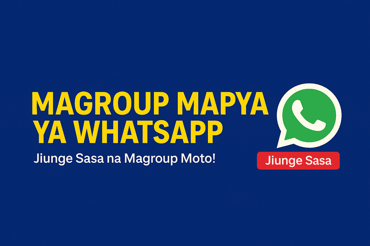 Jiunge na Magroup ya WhatsApp Tanzania