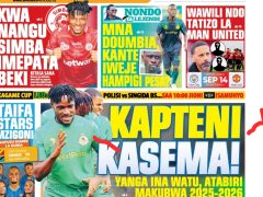 MAGAZETI ya Leo Ijumaa 05 September 2025
