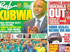 MAGAZETI ya Leo Jumatatu tarehe 08 September 2025