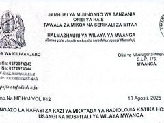NAFASI Za Kazi Hospitali ya Usangi na Mwanga