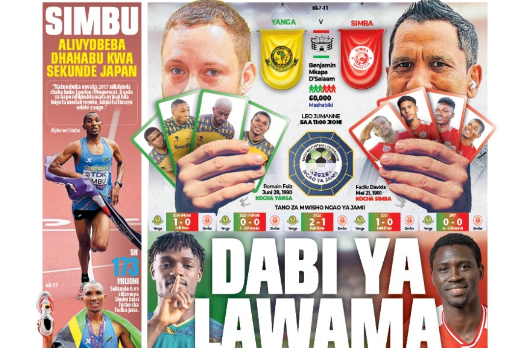 MAGAZETI ya Leo Jumanne tarehe 16 September 2025
