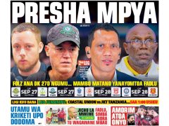 MAGAZETI ya Leo Jumatatu 22 September 2025