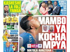 MAGAZETI ya Leo Jumatano 24 September 2025
