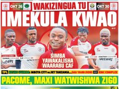 MAGAZETI ya Leo Alhamisi 23 October 2025