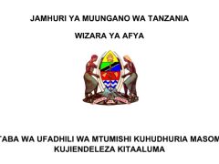 MKATABA wa Ufadhili wa Mtumishi Kuhudhuria Masomo ya Kujiendeleza Kitaaluma