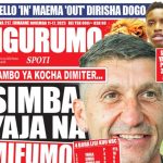 MAGAZETI ya Leo Jumanne 11 November 2025