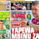 MAGAZETI ya Leo Jumatano 12 November 2025