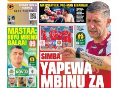 MAGAZETI ya Leo Jumatano 12 November 2025