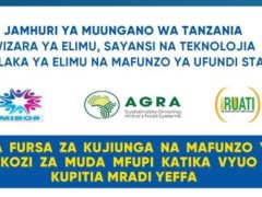 FURSA Za Mafunzo ya Ufundi Stadi ya Muda Mfupi – VETA (YEFFA)