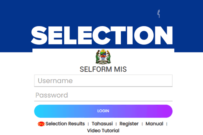 Waliochaguliwa Kujiunga na Kidato Cha Tano na Vyuo vya Kati 2026
