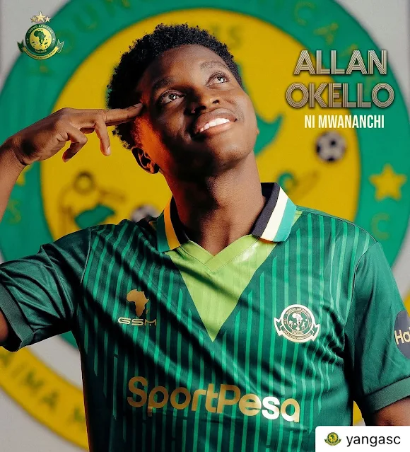 ALLAN Okello Mchezaji Mpya wa Yanga