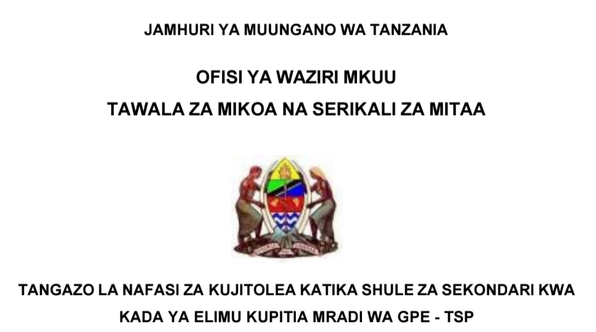 NAFASI 1500 Za Kujitolea Kwa Walimu wa Shule za Sekondari 2026
