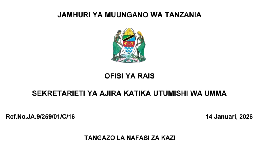 NAFASI 709 Za Walimu Daraja la III C Somo la Hisabati MDAs & LGAs