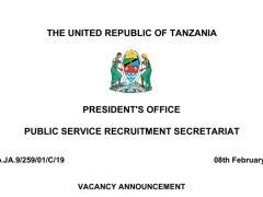 NAFASI 210 Za Kazi TANROADS, MUWSSA, TEMESA, OSHA, IAA, NIT, MNH, BMH, GPSA, IRUWASA,TPSC, LST na Kituo cha Mambo ya Nje Mahusiano