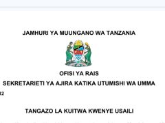 KUITWA Kwenye Usaili TAA March 2026