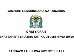 KUITWA Kwenye Usaili MOI, GST, CBE, TPDC, TAA, TAWIRI, TPC, TIRDO na IAE 12/03/2026