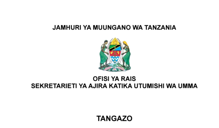 TANGAZO la Kuahirishwa Kwa Usaili UTUMISHI Machi 2026