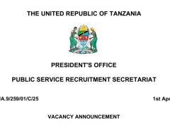 NAFASI 24 Za Kazi TIA na TMA April 2026